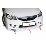 Honda Civic 8 İcin On Tampon Alti Telli (Mugen Md) Fiber 2008-2011