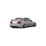 Honda Civic 96-01 İes Makyajlı-Makyajsız Kasa Custom Arka Ek (Plastik)(Boyasız)