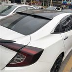 Honda Civic Cam Üstü Yay Spoiler Parlak Siyah Renk Fc5 2016-2021