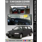 Honda Cıvıc Ef (1988-1991) Torpido Örtüsü Torpido Koruma Tam Uyum Çatlamayı Önler Kolay Montaj