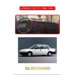 Honda Cıvıc Ef 1988-1991Torpido Koruma Kılıfı Kırmızı Kenar