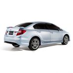 Honda Civic Fb7 (2012-2016) Modulo Black Edition Arka Tampon Eki - Difüzör (plastik)