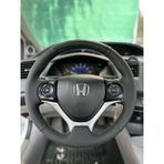 Honda Civic Fb7 Araca Özel Dikmeli Direksiyon Kılıfı (Mikrofiber Kristal Karbon)