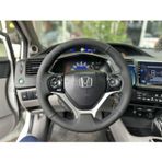 Honda Civic Fb7 Araca Özel Dikmeli Direksiyon Kılıfı Nokta Düz Mavi İp