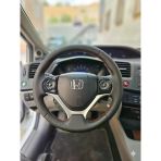 Honda Civic Fb7 Araca Özel Direksiyon Kılıfı Nokta Karbon Kırmızı İp
