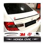 Honda Civic Fb7 Bagaj Üstü Spoiler Bagaj Çıtası Pianoblack 115 Cm