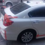 Honda Civic FB7 Custom Yan Marşpiyel (Plastik)