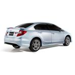 Honda Civic Fb7 İcin (2012-2016) Modulo Arka Tampon Ek (Plastik)