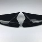 Honda Civic FC5 2016-2019 Yarasa Ayna Kapağı Batman Piano Black