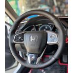 Honda Civic Fc5 Araca Özel Direksiyon Kılıfı (Karbon Soft Nokta)