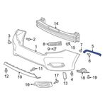 Honda Civic Fc5 Arka Tampon Braketi Sol 2016- (Oem No: 71598-Tba-A00)