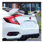 Honda civic fc5 bagaj üstü spoiler m model 2016+