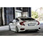 Honda Civic FC5 Difüzör 2016 2017 Model Plastik
