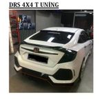 Honda Civic Fc5 Isiksiz Hybrid Anatomik Spoiler Siyah