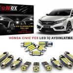 Honda Civic FC5 LED İç Aydınlatma Ampul Seti FEMEX Parlak Beyaz