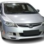 Honda Civic Fd6 (2006-2009) Makyajsız Kasa İçin Makyajlı Ön Tampon Ek (plastik)