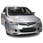 Honda Civic Fd6 2006-2009 Makyajsız Kasa Için Makyajlı Ön Tampon Eki