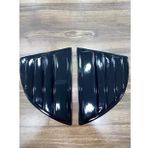 Honda Civic FD6 2006-2011 Kelebek Cam Vizörü Kaplama Pianoblak 2'li Set