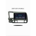 Honda Civic FD6 (2006-2012) Uyumlu 9 İnç Android Multimedya - Konsola Tam Oturan OEM Tasarım - Kablosuz CarPlay & Android Auto - IPS Ekran - Geri Görüş Kamerası Hediyeli (8 GB)