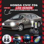 Honda Civic Fd6 2007-2012 Kısa Far Uyumlu Şimşek Etkili Led Xenon Pro Series Hb3