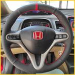 Honda Civic FD6 Araca Özel Direksiyon Kılıfı (Kırmızı Yüzüklü)