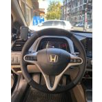 Honda Civic Fd6 Araca Ozel Direksiyon Kilifi (Tuylu Alcantra Nokta)