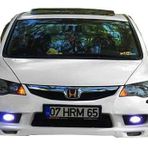 Honda Civic Fd6 Mugen (2009-2011) Makyajlı Ön Tampon Ek (plastik)