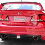 Honda Civic FD6 Mugen RR Arka Ek (Plastik)