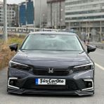 Honda Civic FE 2022 Sonrası Uyumlu Batman Yarasa Ayna Kapağı Piano Black ABS Plastik