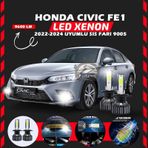Honda Civic Fe1 2022-2024 Sis Farı Uyumlu Şimşek Etkili Led Xenon Pro Series H9005