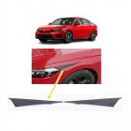Honda Civic Fe1 2022 Ve Sonrası Far Üstü Kaşı Çıtası Piyano Black 2 Parça