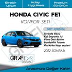 Honda Civic Fe1 - Araç Içi Ses Kumaş Kaplama-Konfor Seti
