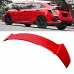 Honda Civic Fk7 İçin Uyumlu Yofer Bagaj Üstü Spoiler Kırmızı