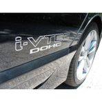 Honda Civic I-Vtec Dohc Sticker 2 Adet Set