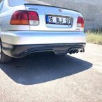 Honda Civic İes Makyajsız Kasa Custom Arka Ek (plastik)