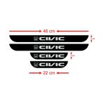 Honda Civic Kapı Eşiği 4 Lü Aksesuar