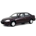 Honda Civic Krom Cam Çıtası 4 Prç 1998-2002