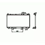 Honda Civic Motor Radyatörü (2001-2006) 19010Plcj51 162004B 1.6