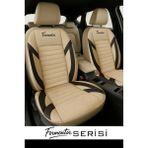 Honda Civic Sedan 1.6 125 Elegance Eco Ov (Y) 2012 Uyumlu Formi Serisi Bej Oto Kılıfı Tam Set