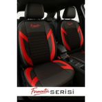 Honda Civic Sedan 1.6 125 Elegance Eco Ov (Y) 2014 Uyumlu Formi Serisi Kırmızı Oto Kılıfı Tam Set
