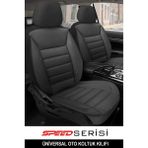 Honda Civic Sedan 1.6 125 Elegance Eco Ov Y 2015 Uyumlu Jakar Oto Koltuk Kılıfı Siyah