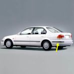 Honda Civic Sedan 1996-2000 Sol Arka Tampon Kose Bandi Citasi Kusagi