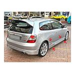 Honda Civic Sport Ep2 Ep3 Yan Marşpiyel Seti Plastik Mat Siyah Body Kit Karlık