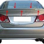Honda Civic Uyumlu 8 Spoiler Bagaj (Hybrıd) Fiber 2006-2011