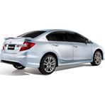 Honda Civic Uyumlu Fb7 (2012-2016) Modulo Arka Tampon Ek (Plastik)