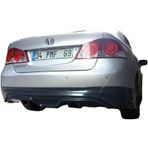 Honda Civic Uyumlu Fd6 (2006-2011) Custom Arka Tampon Eki - Difüzör (Plastik)