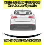 Honda Civic Uyumlu Pianoblack Spoiler 120 Cm