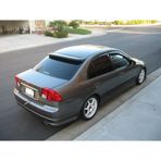 Honda Civic Vtec 2 Cam Üstü Spoiler (Plastik)