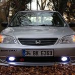 Honda Civic Vtec 2 MAKYAJSIZ Ön Ek KARLIK (plastik)
