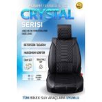 Honda Civic Vtec2 (2001-2006) Uyumlu Tam Set Oto Koltuk Kılıfı Crystal Serisi .1 - Siyah